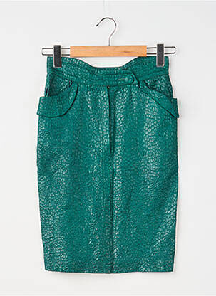 Jupe mi-longue taille normale vert CHRISTIANE JULLIANA femme