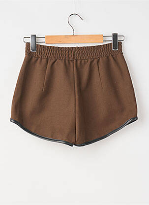 Short taille normale taille normale marron STAGE femme