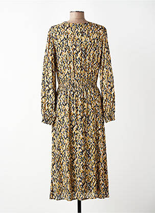 Robe longue manches longues manches longues noir C'EST BEAU LA VIE femme