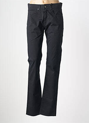 Pantalon droit stretch taille normale noir IMPAQT femme