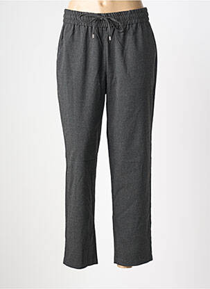 Pantalon droit stretch taille normale gris C'EST BEAU LA VIE femme