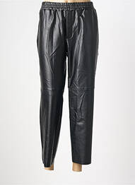 Pantalon 7/8 stretch taille normale noir YSABEL MORA femme