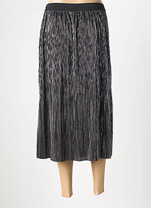 Jupe longue coupe droite noir JULIE GUERLANDE femme