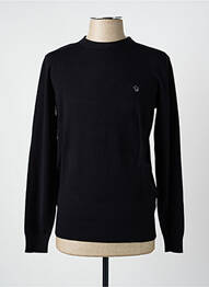 Pull stretch manches longues noir BENSON & CHERRY homme