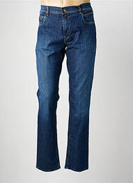 Jeans coupe droite stretch taille normale bleu IMPAQT homme