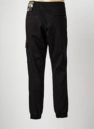 Pantalon cargo taille élastique taille normale noir BENSON & CHERRY homme