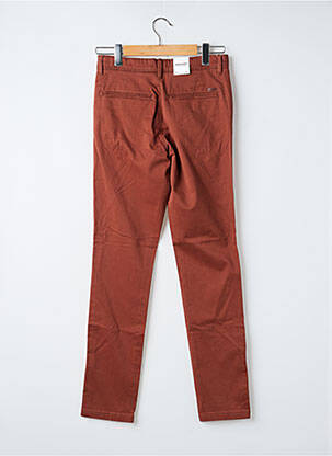 Pantalon chino tissage popeline taille normale orange JACK & JONES homme