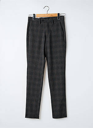 Pantalon chino tissage chiné taille normale gris JACK & JONES homme