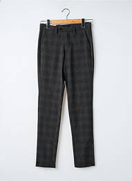 Pantalon chino tissage chiné taille normale gris JACK & JONES homme