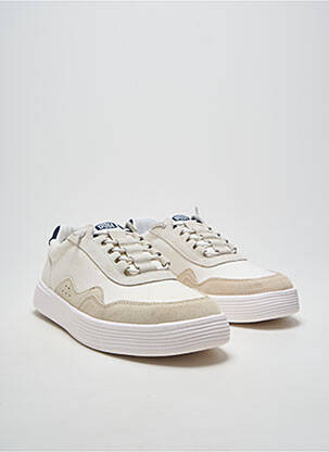 Baskets fermeture elastique bout rond beige HEY DUDE homme