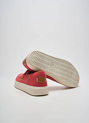 Mocassins bout rond bout rond rose HEY DUDE homme