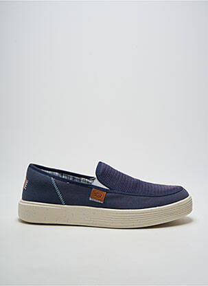 Mocassins bout rond bout rond bleu HEY DUDE homme