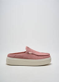 Mules/sabots talon de 4 à 6cm rose HEY DUDE femme