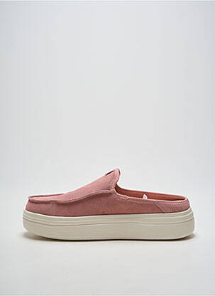 Mules/sabots talon de 4 à 6cm rose HEY DUDE femme