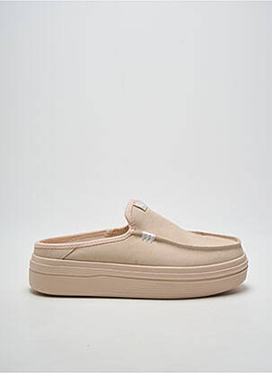 Mules/sabots talon de 4 à 6cm beige HEY DUDE femme
