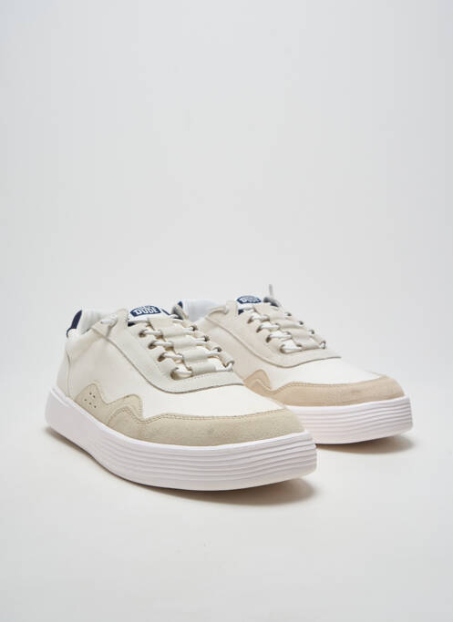 Baskets fermeture elastique bout rond beige HEY DUDE homme