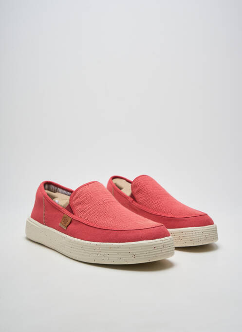 Mocassins bout rond bout rond rose HEY DUDE homme