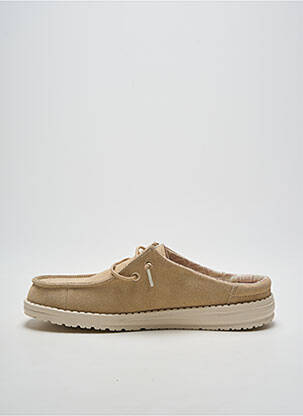 Mules/sabots talon de 4 à 6cm beige HEY DUDE femme