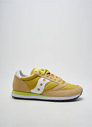 Baskets bout rond bout rond jaune SAUCONY homme
