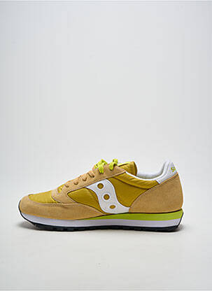 Baskets bout rond bout rond jaune SAUCONY homme