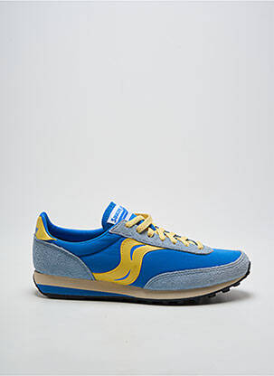 Baskets bout rond bout rond bleu SAUCONY unisexe