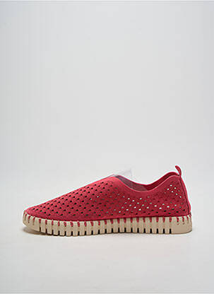 Mocassins bout rond talon de 4 à 6cm rose ILSE JACOBSEN femme