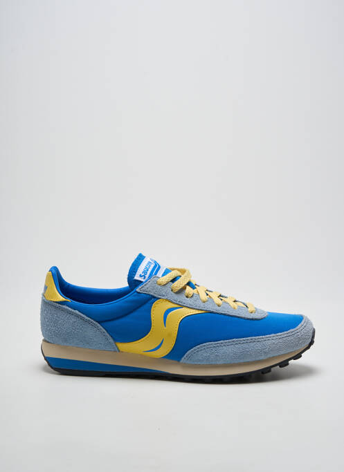 Baskets bout rond bout rond bleu SAUCONY unisexe
