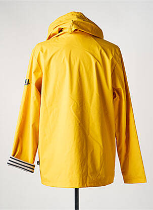 Imperméable finition intérieure doublée a capuche jaune HUBLOT homme