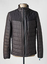 Doudoune manches longues sans capuche noir DELAHAYE homme