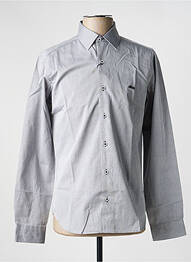 Chemise manches longues imprimé fantaisie gris DARIO BELTRAN homme