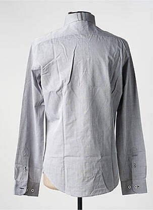 Chemise manches longues imprimé fantaisie gris DARIO BELTRAN homme