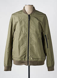 Blouson manches longues vert TOM TAILOR homme