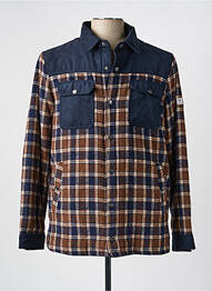Veste casual coupe droite bleu COFOX homme