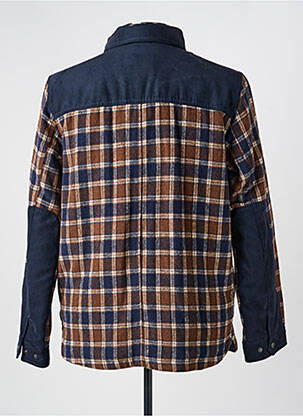 Veste casual coupe droite bleu COFOX homme