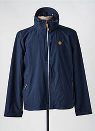 Coupe-vent manches longues a capuche bleu TBS homme