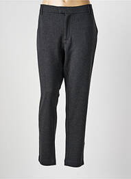 Pantalon chino taille normale taille normale gris TBS femme