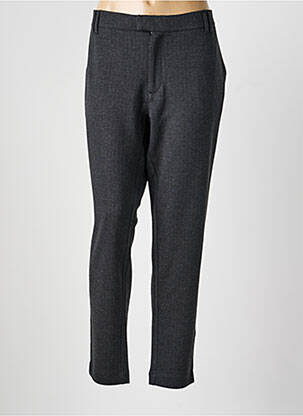 Pantalon chino taille normale taille normale gris TBS femme