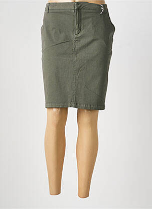 Jupe courte poches vert TBS femme