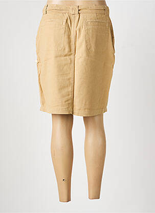 Jupe courte poches beige TBS femme