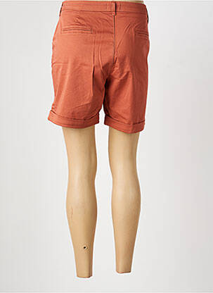 Short taille à pinces taille normale orange TBS femme
