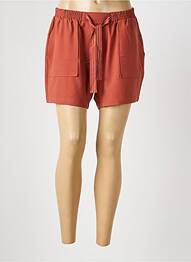 Short taille normale taille normale orange TBS femme