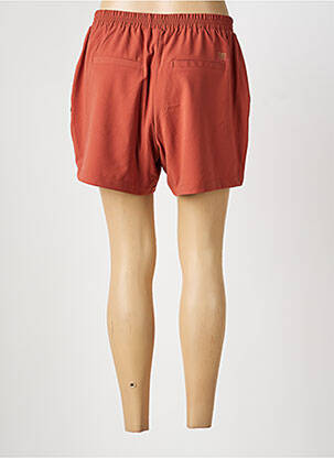 Short taille normale taille normale orange TBS femme