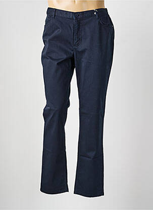 Pantalon slim taille élastique taille normale bleu TBS femme
