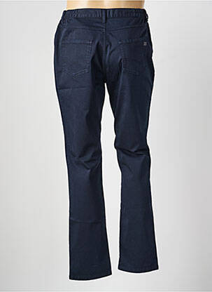 Pantalon slim taille élastique taille normale bleu TBS femme