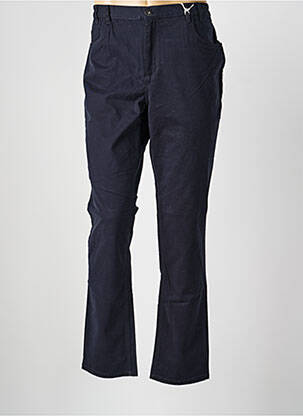 Pantalon slim taille élastique taille normale bleu TBS femme