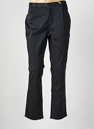 Pantalon slim taille élastique taille normale noir TBS femme