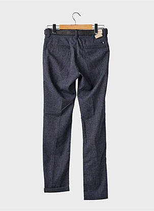 Pantalon chino tissage chiné taille normale bleu TOM TAILOR homme