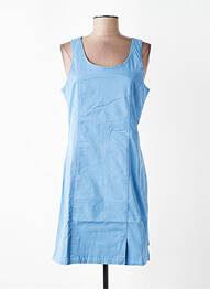 Robe courte sans manche sans manche bleu TBS femme