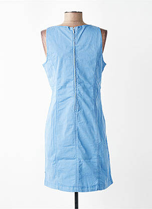 Robe courte sans manche sans manche bleu TBS femme