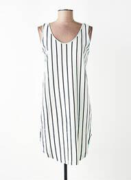 Robe courte sans manche sans manche bleu TBS femme